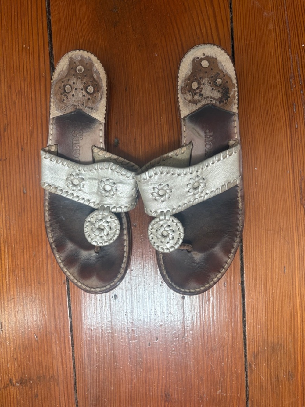 Jack Rogers Platinum Jacks Sandals